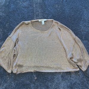 Forever 21 chain pink crop top